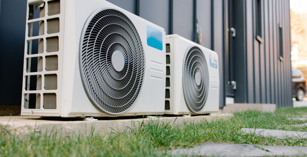 Veteran Air Dual AC Condenser Units Installed Outside Sarasota FL