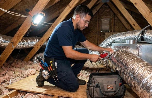 Air Duct Installation Process