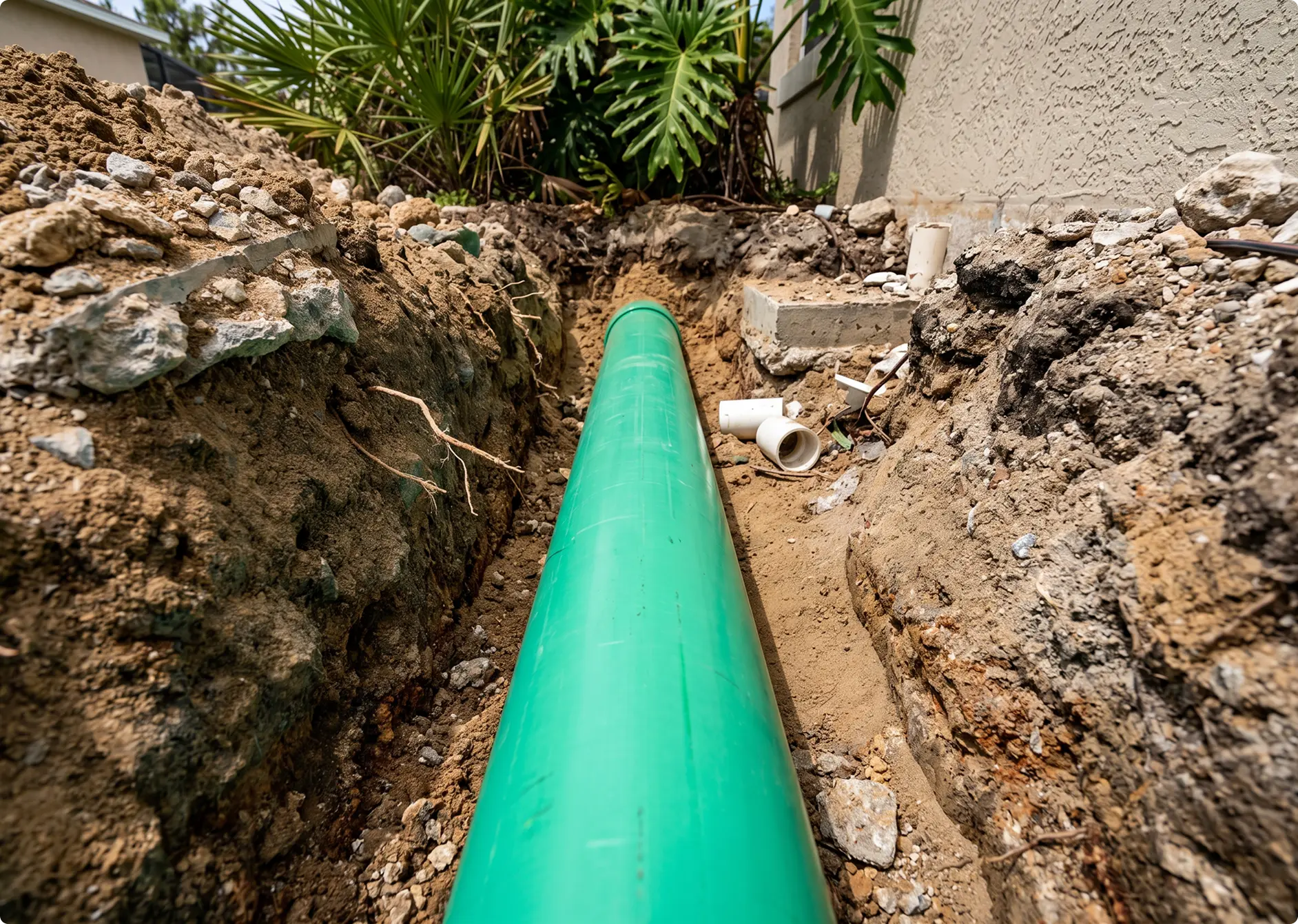 sewer line repair process
