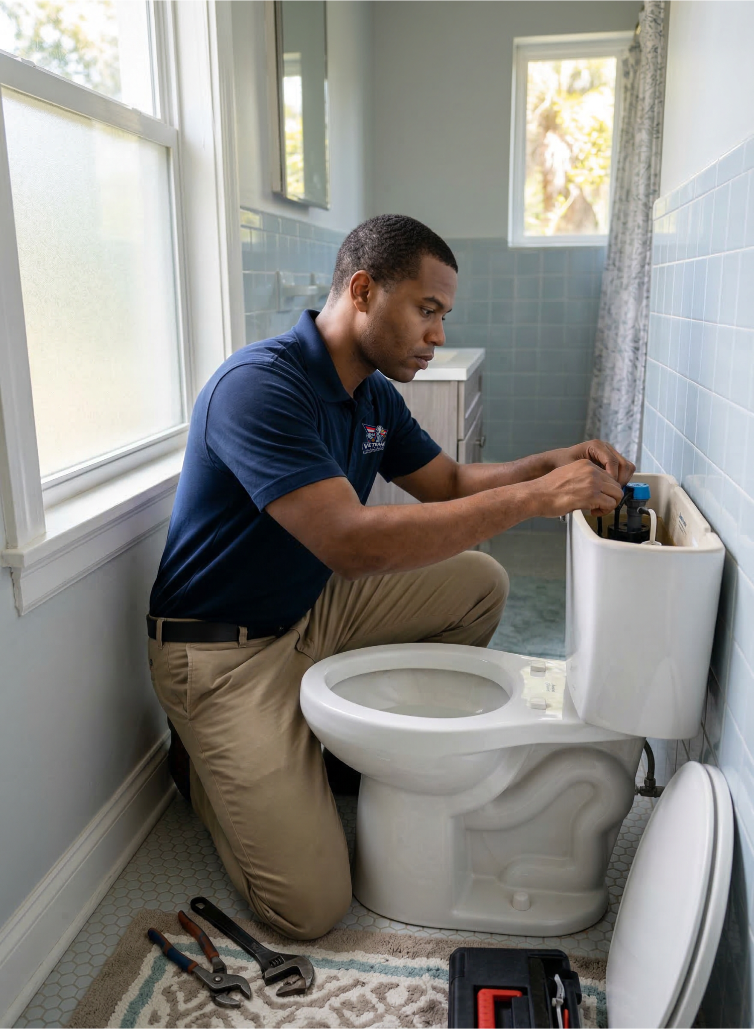 plumbing repair process