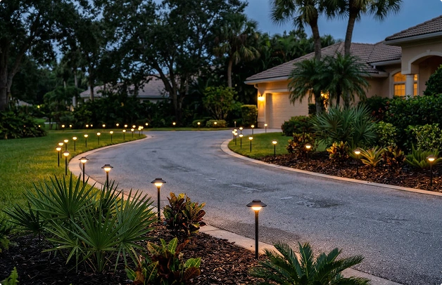Outdoor Lighting Installation