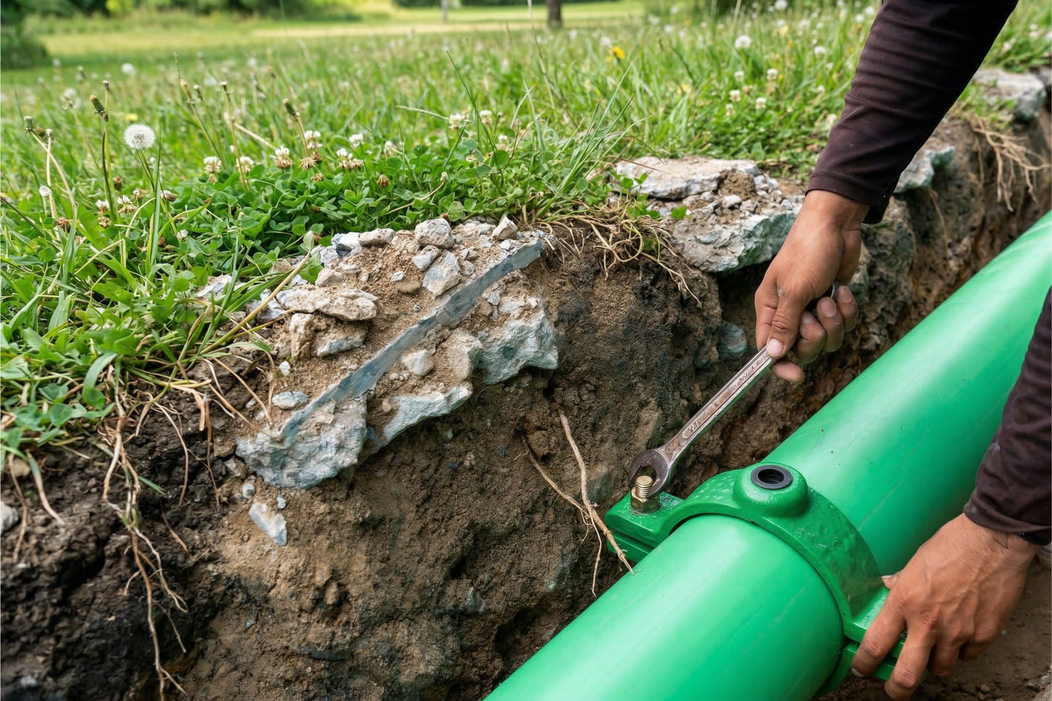Sewer Line Installation