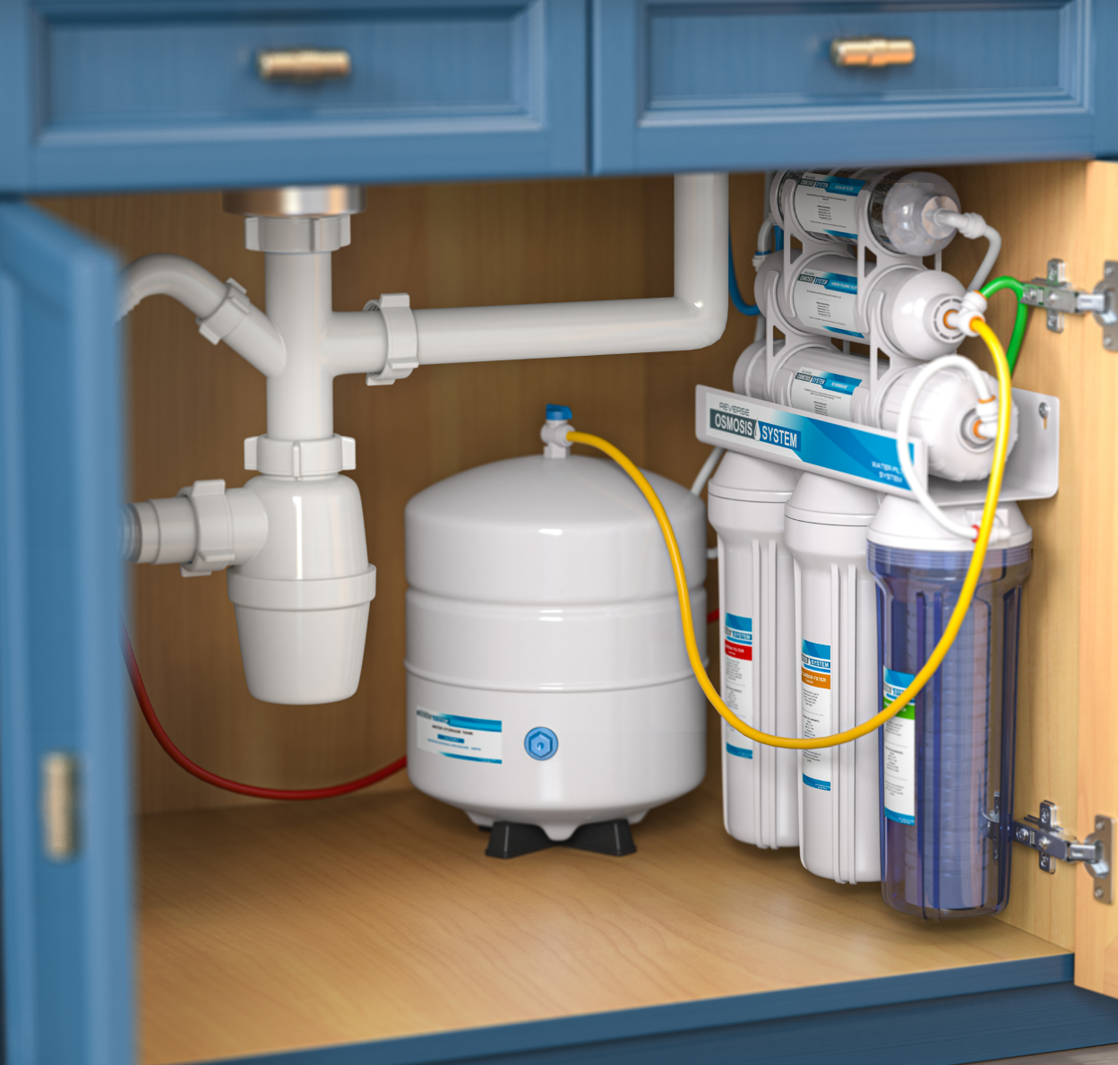 Undersink Reverse Osmosis Installation for as Low as $20