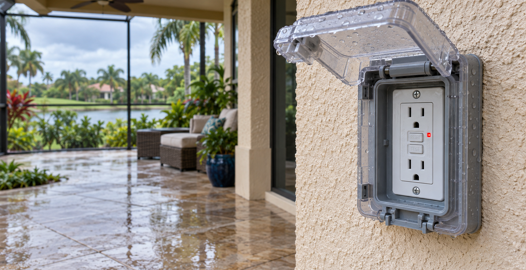 Tripped-GFCI-on-a-Damp-Florida-Patio