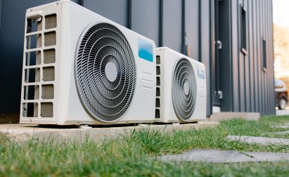 Veteran Air Dual AC Condenser Units Installed Outside Sarasota Florida