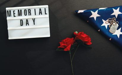 LAND OF THE FREE BECAUSE OF THE BRAVE Card